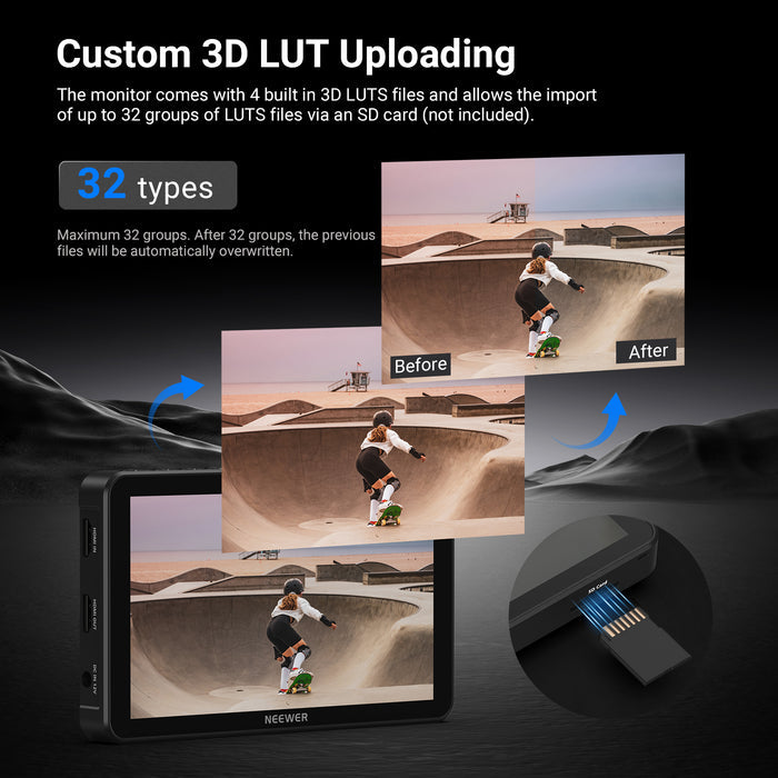 NEEWER F600  LED 7" Camera Touch Screen Monitor