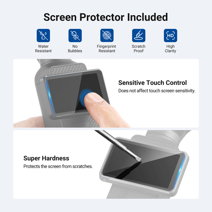 NEEWER FL-C56 1.2X Blue Anamorphic Lens For DJI Osmo Pocket 3 / Pocket 4 & Xtra Muse