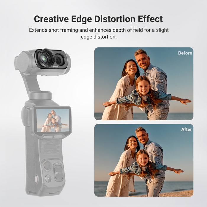 NEEWER FL-L21 0.75x Wide Angle Lens Compatible with Insta360 Luna Ultra