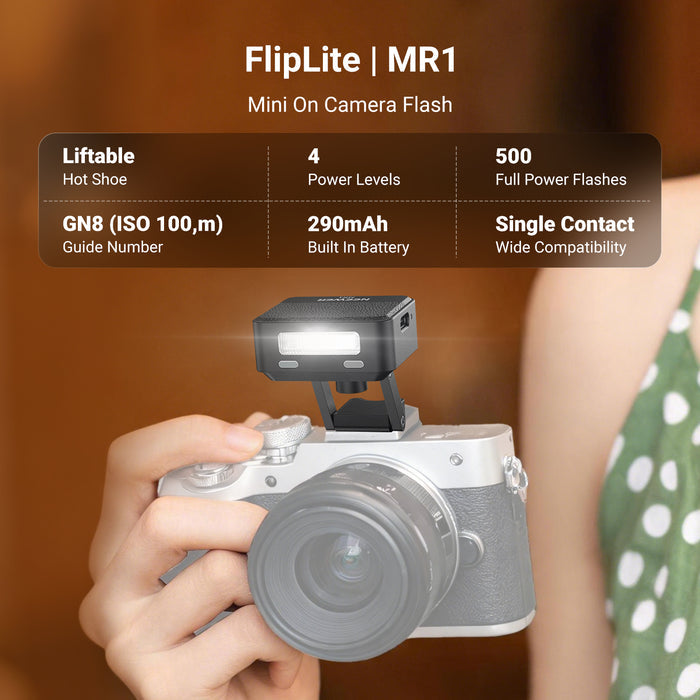 NEEWER FlipLite MR1 PRO Mini On Camera Flash