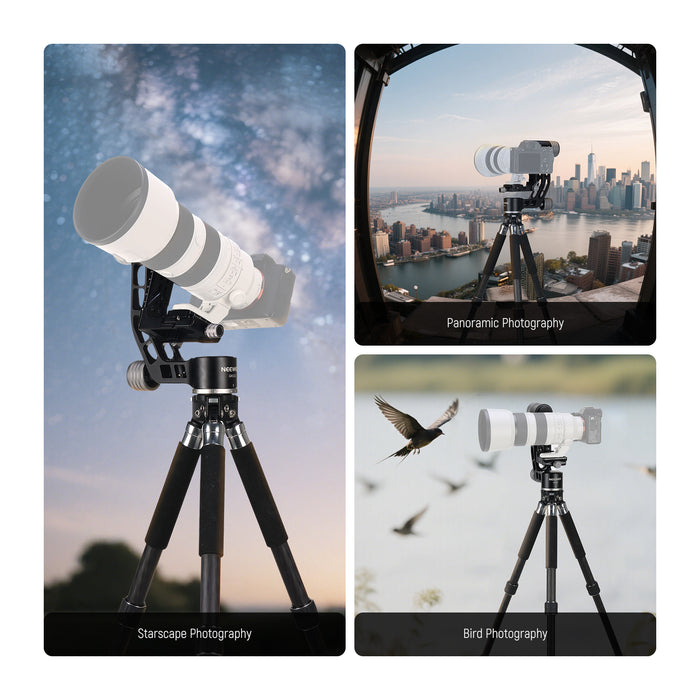 Scenarios for NEEWER GM102 Tripod Gimbal Head