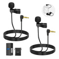 NEEWER LM5 2 Pack 3.5mm Mini TRS Lavalier Microphone
