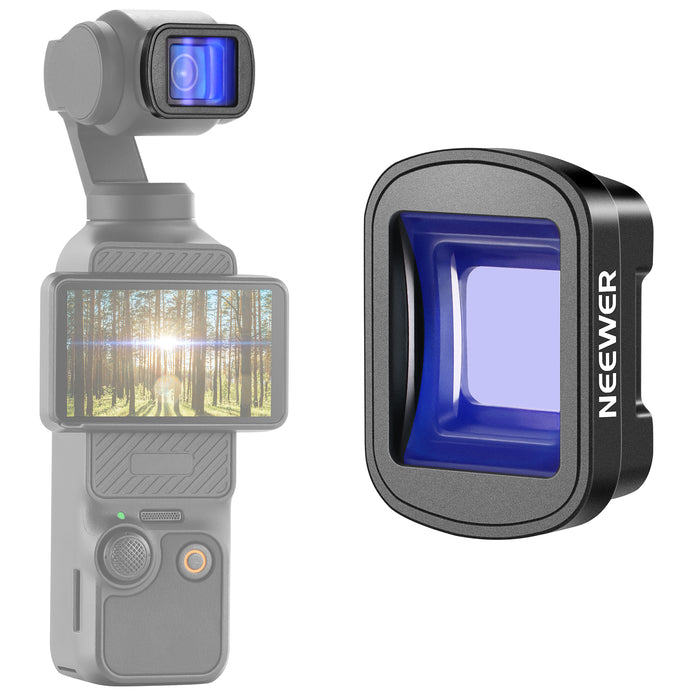 NEEWER LS-44 Pro 1.2X Blue Anamorphic Lens For Pocket 3