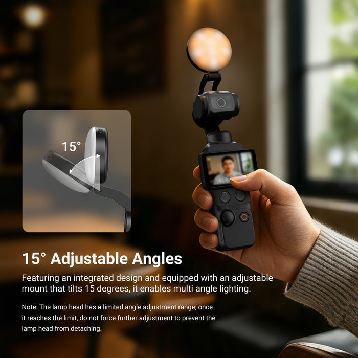 NEEWER M29 Mini LED Fill Light Compatible with DJI OSMO Pocket 4 & 4P