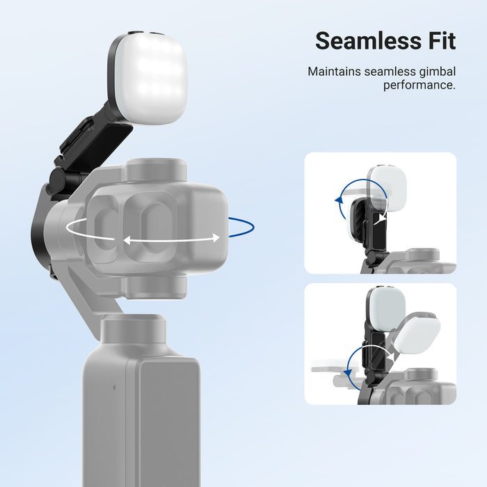 NEEWER M30 Magnetic Fill Light Compatible with DJI Pocket 4 / 4P / Xtra Muse 2