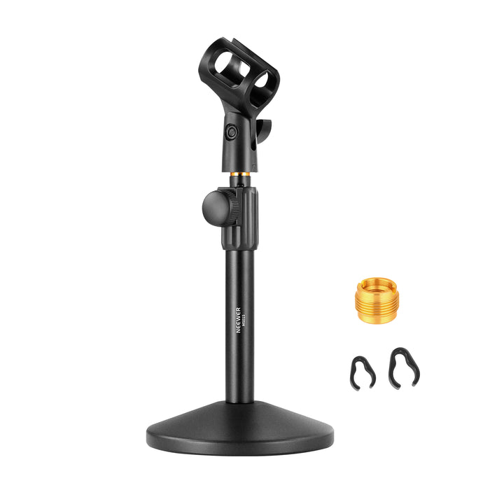NEEWER MS015 Desktop Podcast Microphone Stand Kit