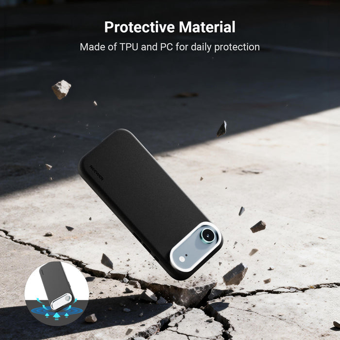 NEEWER PA162 Modular Phone Case protects your iPhone Air from damage even when dropped on the ground.