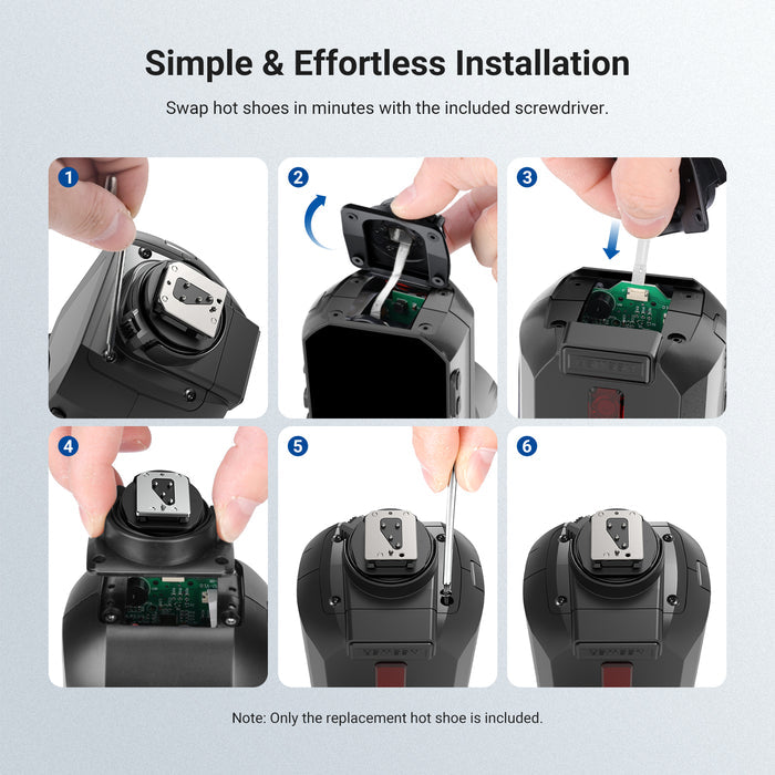 NEEWER Replacement Hot Shoe Mount For Z3/Z3R Speedlite