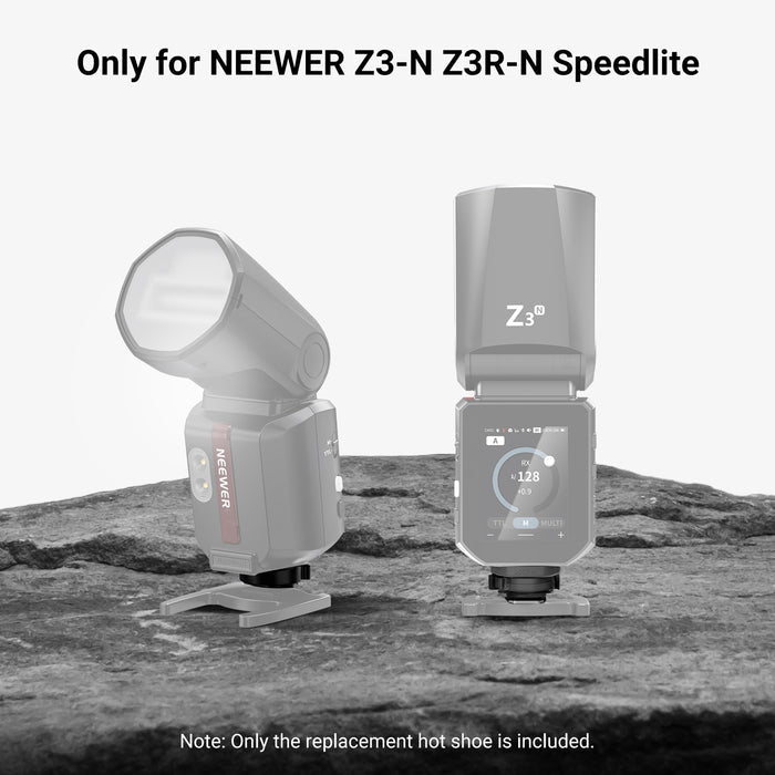 NEEWER Replacement Hot Shoe Mount For Z3/Z3R Speedlite