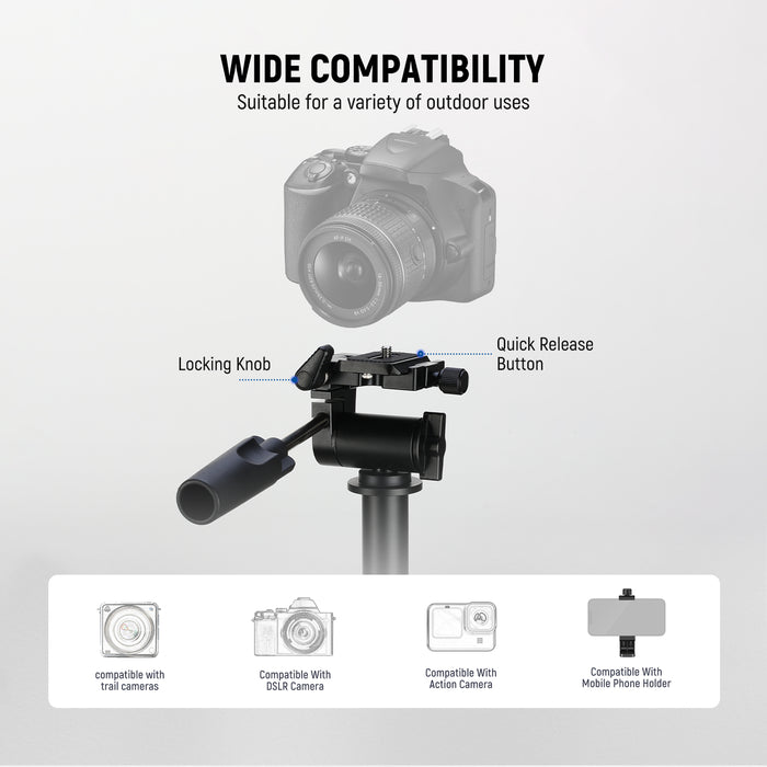 Wide Compatibility of the NEEWER ST010 24" Outdoor Camera Arm