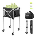 NEEWER TB02X Rolling Tennis Ball Cart with Storage Bag