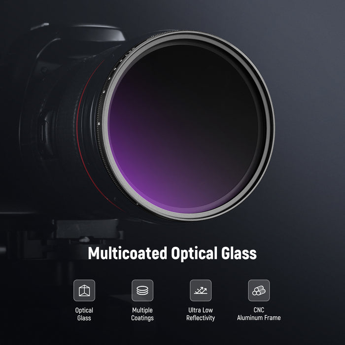 NEEWER Variable ND2-400 Filter (1-9 Stops)