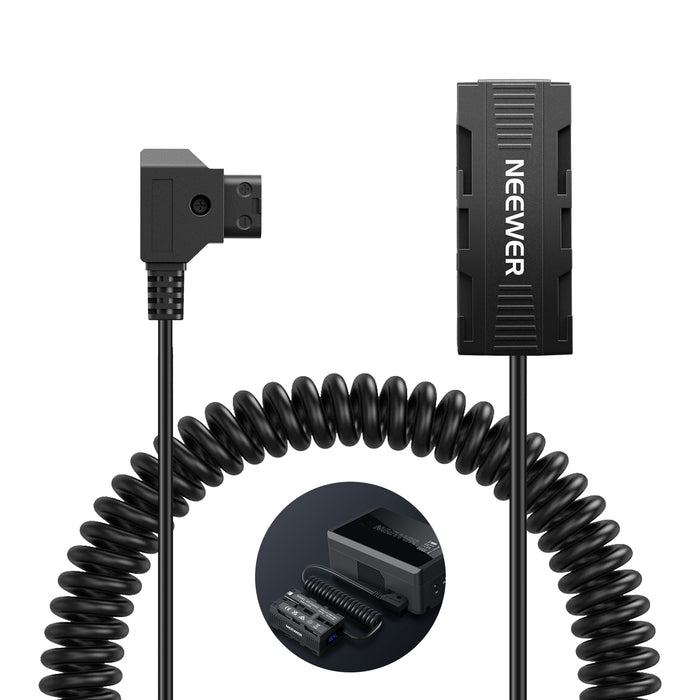NEEWER VP-F550X2 Dual Sided Dummy Battery Adapter