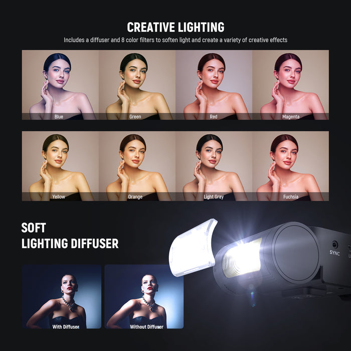 NEEWER Z140 16Ws Mini Camera Flash Light