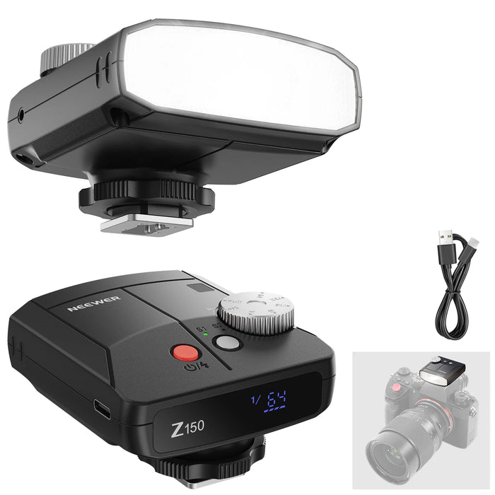 NEEWER Z150 Mini Camera Flash Speedlite with 1200mAh/640 Flashes