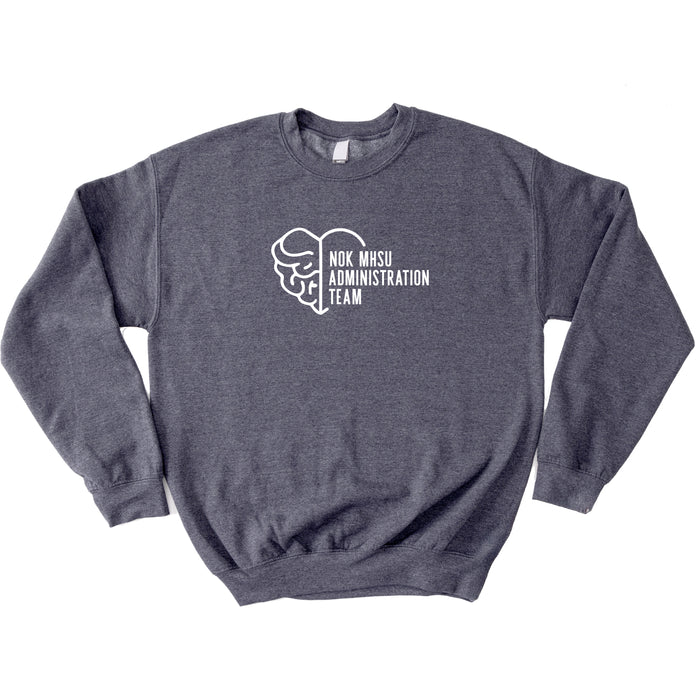 Center Brain Heart / Dark Grey / S