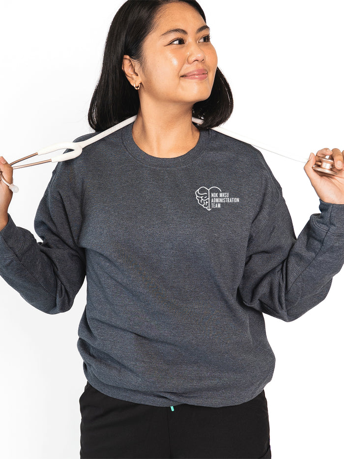 NOK Mental Health and Substance Use Administrative Team - Non-Pocketed Crew Sweatshirt - Lubdub Apparel