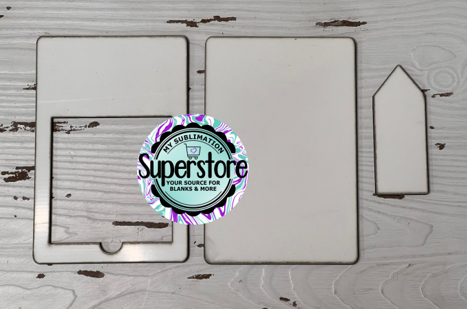Note pad holder WITH (pencil) 3pc blank - Sublimation blanks