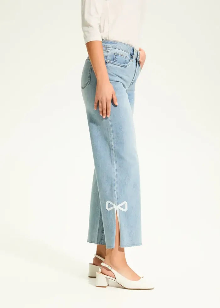 Olivia Wide Ankle Denim Jeans - Mildred Hoit