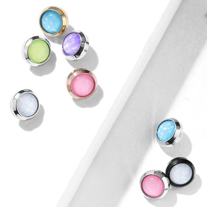 Opalescent Dermal Top 14G-My Body Piercing Jewellery
