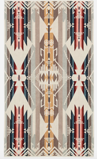 Oversized Jacquard Towel
