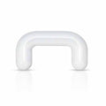 Acrylic Septum Staple Retainer 16G - 10G-My Body Piercing Jewellery