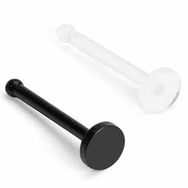 PAIR of Bioflex Nose Bone Retainers 20G 18G-My Body Piercing Jewellery