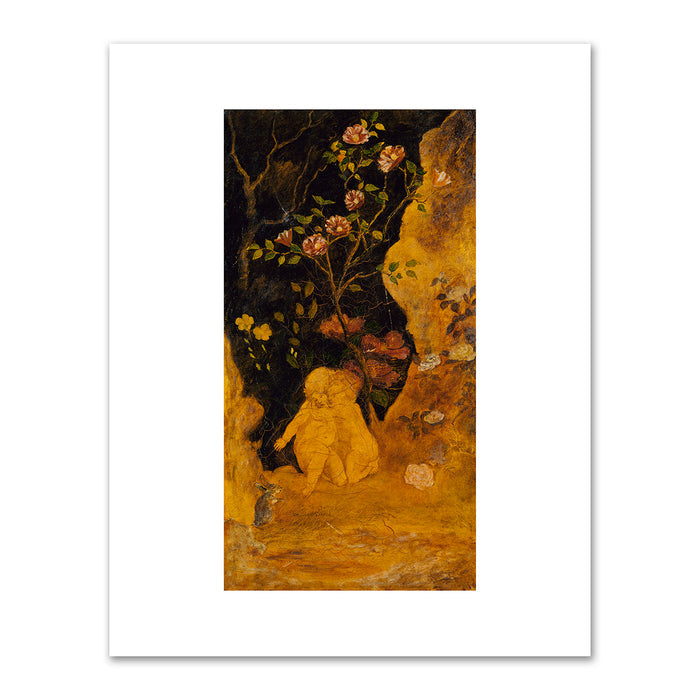 Albert Pinkham Ryder, Panel for a Screen: Children Frightened by a Rabbit, ca. 1876, Smithsonian American Art Museum. Fine Art Prints in various sizes by Museums.Co