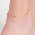 Paper Clip Anklet