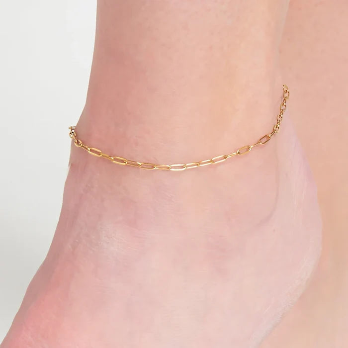 Paper Clip Anklet