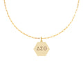Paperclip Design Necklace- Delta Sigma Theta