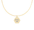 Paperclip Design Necklace- SMU