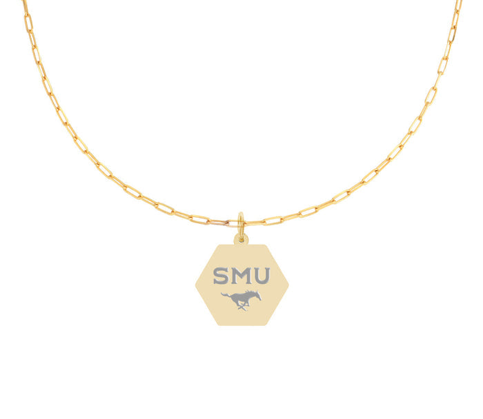 Paperclip Design Necklace- SMU