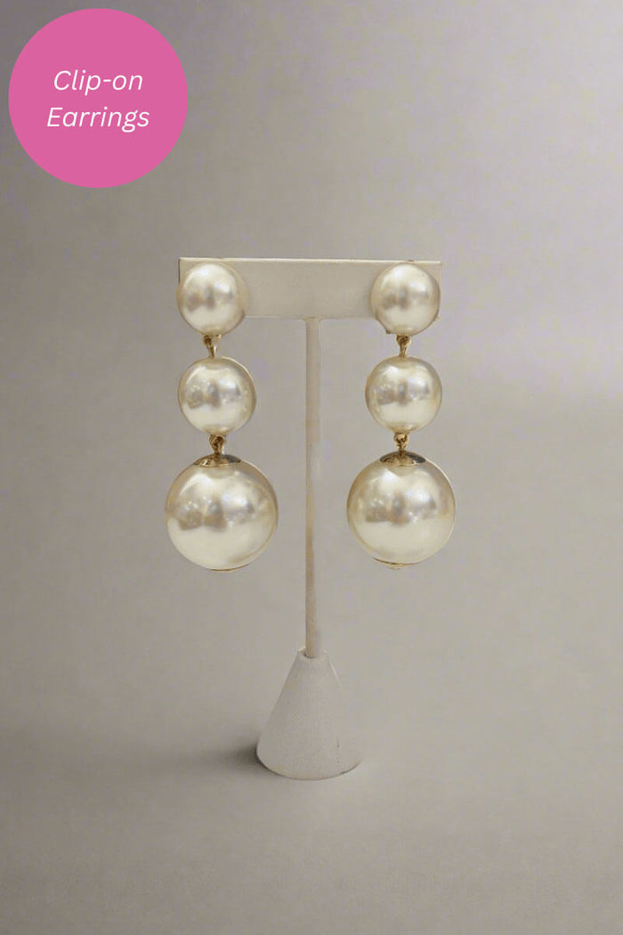 Pearl Drop Earring - Mildred Hoit