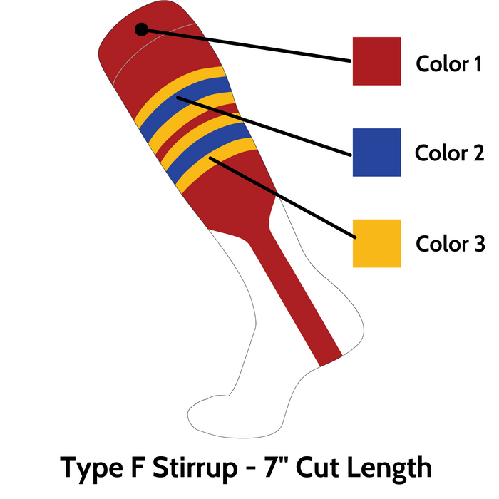 Slugger Custom Stirrup Type F |
