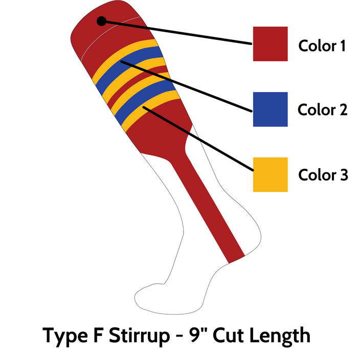 Slugger Custom Stirrup Type F |
