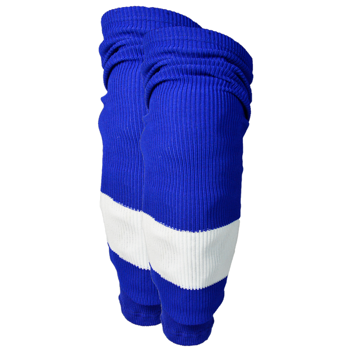 PearSox Pro Weight Knit Hockey Socks - Tampa Bay (Royal or White) | Size Adult (30" - 32") Color Royal blue