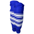 PearSox Pro Weight Knit Hockey Socks - Toronto (Royal or White) | Size Adult (30" - 32") Color Royal blue