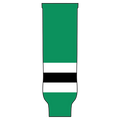 Pearsox Pro Weight Knit Ice Hockey Socks - Dallas (Kelly Green or White) - SocksRock