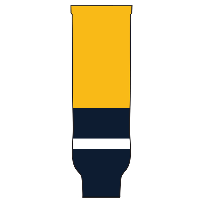 Pearsox Pro Weight Knit Ice Hockey Socks - Nashville (Gold or White) - SocksRock
