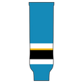 Pearsox Pro Weight Knit Ice Hockey Socks - San Jose (Teal or Black) - SocksRock