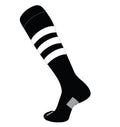 Slugger Baseball & Softball Striped Sock - Pattern A | Size Small Color Black - White