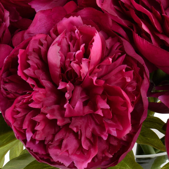 Peony Bouquet 15"H
