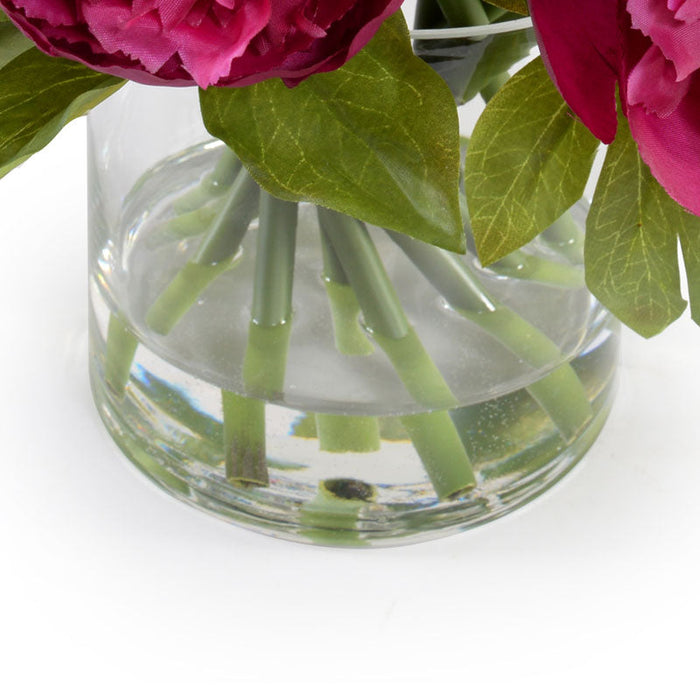Peony Bouquet 15"H