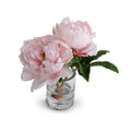Peony Cutting in Glass 9"H