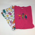 Pink Summer Drinks Sleepwear Set — Mccc Sportswear, view 2