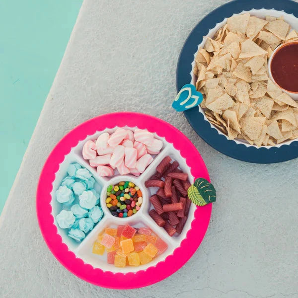 Pinstripes Melamine Divided Dish — Nora Fleming LLC, view 4