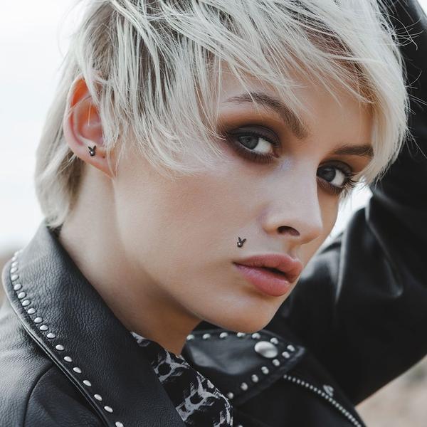 Playboy Bunny Labret 16G-My Body Piercing Jewellery