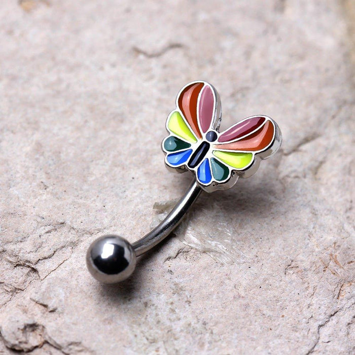 Pride Butterfly Curve 16G-My Body Piercing Jewellery
