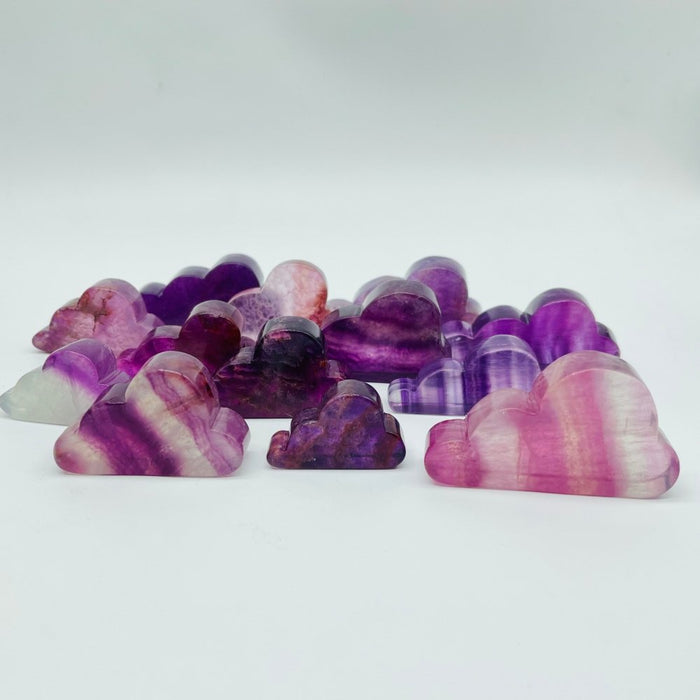 Purple Fluorite Cloud Carving Wholesale -Wholesale Crystals